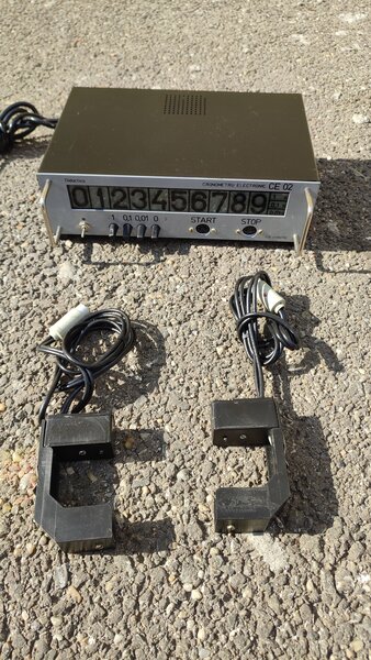 Cronometru electronic pentru uz didactic.