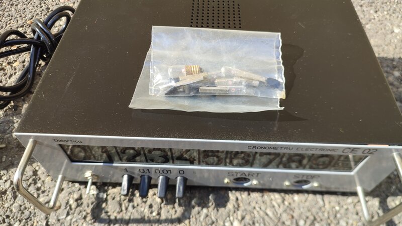 Cronometru electronic pentru uz didactic.